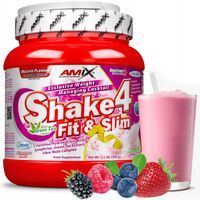 Amix Nutrition - Shake 4 Fit&Slim 500g - redukcja wagi, kontrola apetytu
