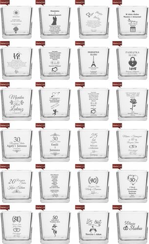 Wazon grawer PREZENT ślubny na ślub rocznicę na Arena.pl