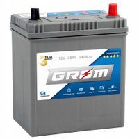 Akumulator GROM Premium 38Ah 340A EN Japan Prawy Plus DTR