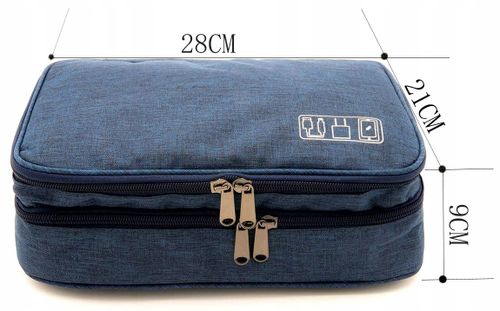 Organizer Podróżny Na Kable Ładowarki Torba Etui na Arena.pl