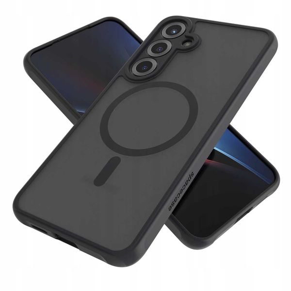 Spacecase Hybrid Mag Galaxy S25+ Black zdjęcie 5