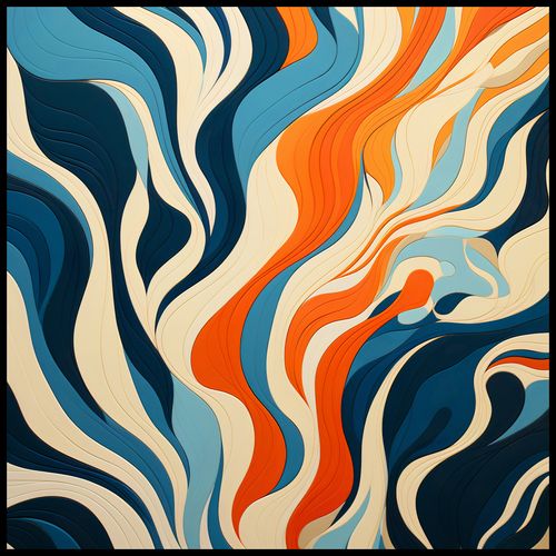 Plakat 80x80cm Oceaniczne Fale na Arena.pl