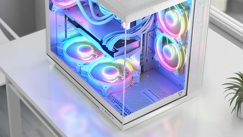 Wentylator Modecom Volcano APEX 120 ARGB REVERSE FAN biały na Arena.pl