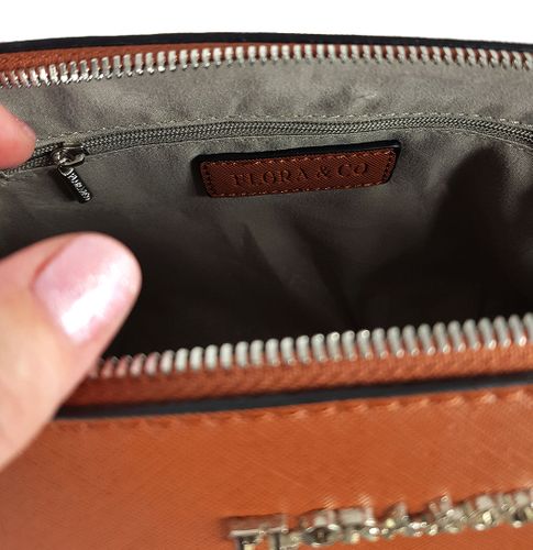 Flora & Co torba listonoszka - camel. na Arena.pl