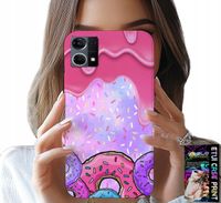 ETUI DO OPPO RENO7 4G - SŁODKIE DONUTY Z LUKREM W TLE + SZKŁO