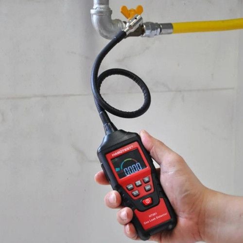 DETEKTOR WYCIEKÓW GAZÓW EKRAN LCD ALARM zdjęcie 4