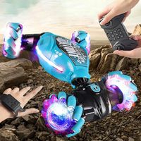 SAMOCHÓD ZDALNIE STEROWANY GESTAMI RĘKĄ AUTO RC AKROBATA ŚWIECĄCY + PILOT