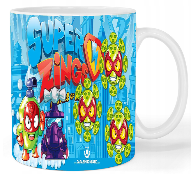 Kubek ceramiczny Super Zings zdjęcie 1