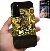 ETUI DO SAMSUNG GALAXY S20 PLUS - ZNAK ZODIAKU BYK ASTRONOMIA FUTERAŁ