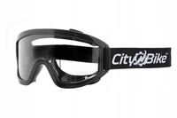 GOGLE MOTOCYKLOWE NA CROSS QUAD ENDURO ATV ROWER BMX CZARNE