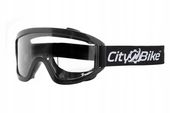 GOGLE MOTOCYKLOWE NA CROSS QUAD ENDURO ATV ROWER BMX CZARNE