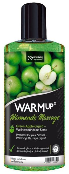 Olejek Aromatyzowany Jabłkiem - Warmup Green Apple 150 Ml zdjęcie 1
