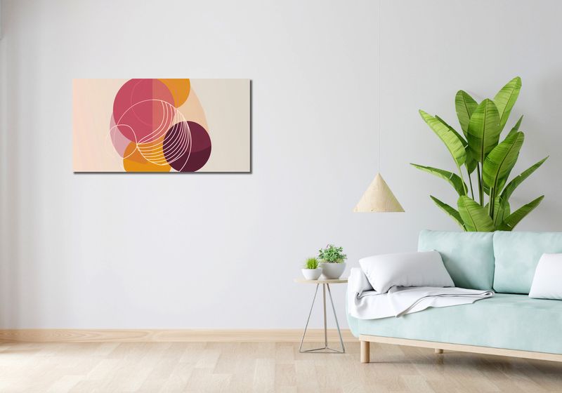 Obraz 100x50cm Przenikanie Ciepła zdjęcie 2