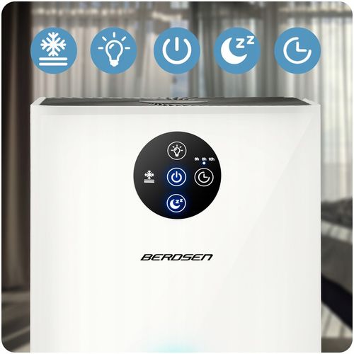 OSUSZACZ POWIETRZA POCHŁANIACZ WILGOCI CICHY 34dB LED Berdsen 1,8L na Arena.pl