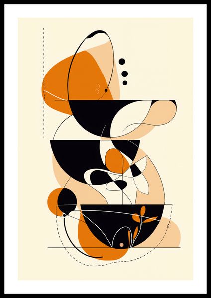 Plakat 40x60cm Taneczne Kręgi zdjęcie 3