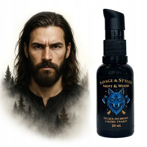 Olejek do brody i skóry twarzy, Savage & Style. Pielęgnujący, nawilżający! na Arena.pl