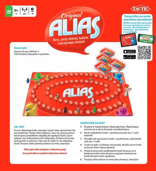 Tactic Gra Alias Original zdjęcie 4