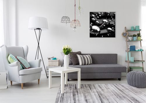 Zegar Ścienny - Kule Kompozycja - 60X60 Cm - C3Ac60X60-2525 na Arena.pl