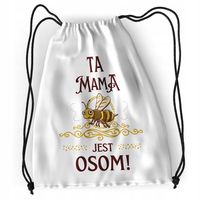 Plecak Dla Mamy Sportowy Szkolny Worek Torba Z Nadrukiem Ze Zdjęciem