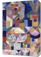 Obraz 40x60cm Burggarten, Paul Klee Vintage do Salonu