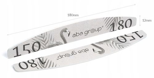 Pilnik do Paznokci 150/180 Łódka Półksiężyc Standard Aba Group 100 szt na Arena.pl