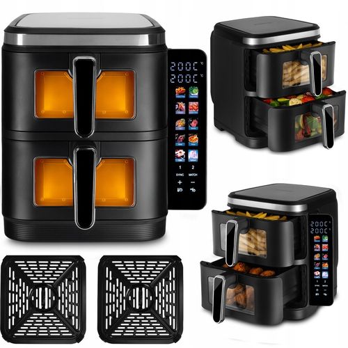 FRYTKOWNICA PIONOWA BEZTŁUSZCZOWA AIRDWELLER 2800W 11L XXL AIR FRYER na Arena.pl