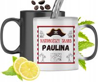 Dla Pauliny Kubek Magiczny Córki Dziecka Prezent Z Nadrukiem Ze Zdjęciem