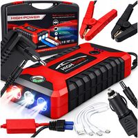 ROZRUCH DO SAMOCHODU BOOSTER AKUMULATORA POWERBANK +4x USB LATARKA 99800mAh