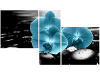 90X50CM STORCZYK KAMIENIE TRÓJ OBRAZ ŚCIANY