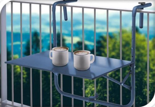 Stolik balkonowy Zola niebieski na Arena.pl