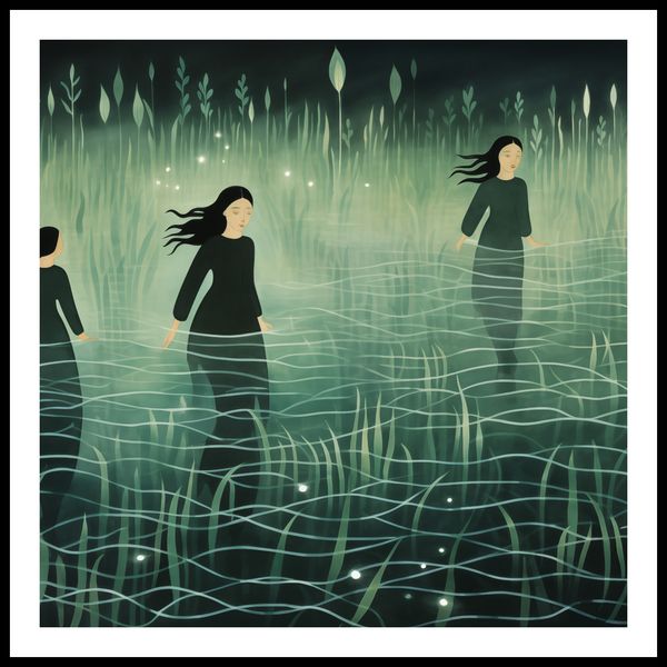 Plakat 90x90cm Pośród Ciszy zdjęcie 3