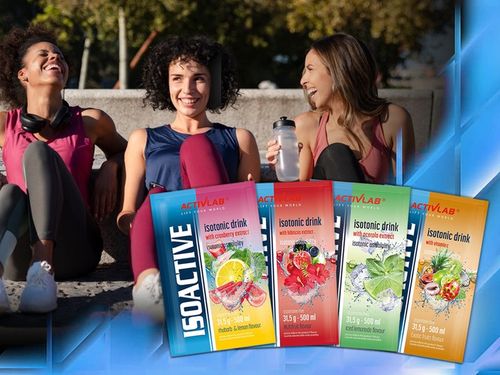 ACTIVLAB ISOACTIVE ISOTONIC x18 MIX SMAKÓW NAPÓJ IZOTONICZNY IZOTONIK na Arena.pl