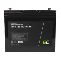 AKUMULATOR LITOWY LiFePO4 12V 80Ah GREEN CELL