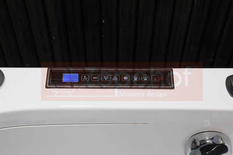 Wanna z hydromasażem EBX-7066 white prostokątna 170cmx78cmx61cm Wodosp zdjęcie 30