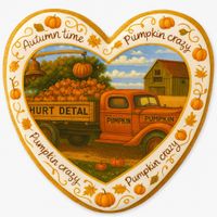 CIASTKO LUKROWANE BIG FARM AND AUTO ROZ.S SERCE RĘCZNIE ROBIONE