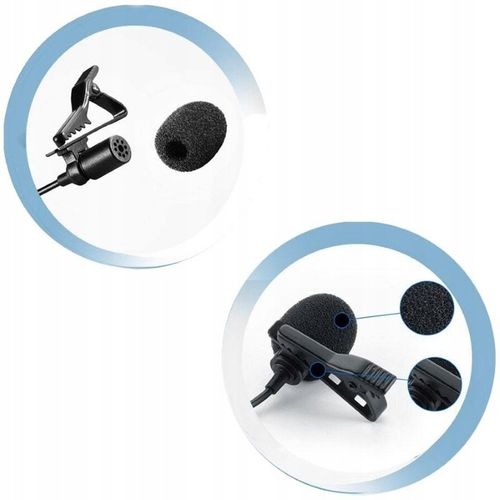 Mikrofon krawatowy z klipsem do telefonu USB-C uniwersalny mikrofon na Arena.pl