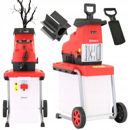 RĘBAK ROZDRABNIACZ DO GAŁĘZI FREZOWY 44mm 2800W +KOSZ FAWORYT GTR2800 na Arena.pl