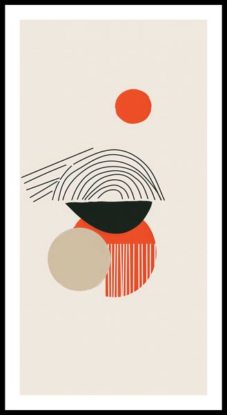 Plakat 50x100cm Centralne Słońce zdjęcie 3