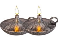 ZNICZ LAMPION WKŁAD WKŁADY OZDOBA LAMPKA SREBRO ZESTAW 2 SZTUKI