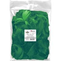piórka dekoracyjne 16g, 5-12 cm titanum - ciemnozielony
