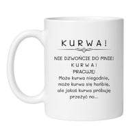 KUBEK "KURWA! NIE DZWOŃCIE DO MNIE! PRACUJĘ!"