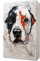Obraz 30x50cm Przyrysowany Psiak
