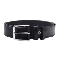 Męski elegancki pasek do spodni skórzany z klasyczną klamrą Pierre Cardin