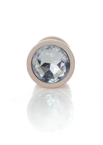 plug jewellery pearl gold plug  clear m na Arena.pl