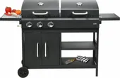 PODWÓJNY GRILL GAZOWO WĘGLOWY 8.4 KW OGRODOWY