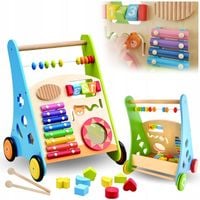 JEZDZIK PCHACZ CHODZIK DREWNIANY SORTER PREZENT NA MIKOŁAJA ROCZEK ZABAWKA