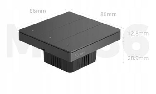 Sonoff M5 Inteligentny wyłącznik ścienny WiFi 3CH na Arena.pl