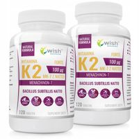 WITAMINA K2 MK-7 z natto 100mcg Forte 240 tabletek