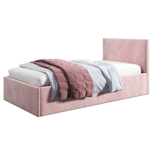 Łóżko młodzieżowe Tapczan 90x200 Basic Asti Czarny + POJEMNIK na Arena.pl