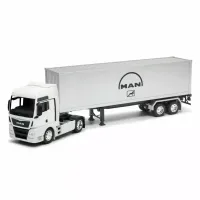 WELLY Truck z przyczepą 1:32 MAN TGX 26510